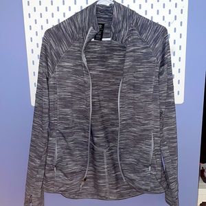 Athletic zip up jacket
